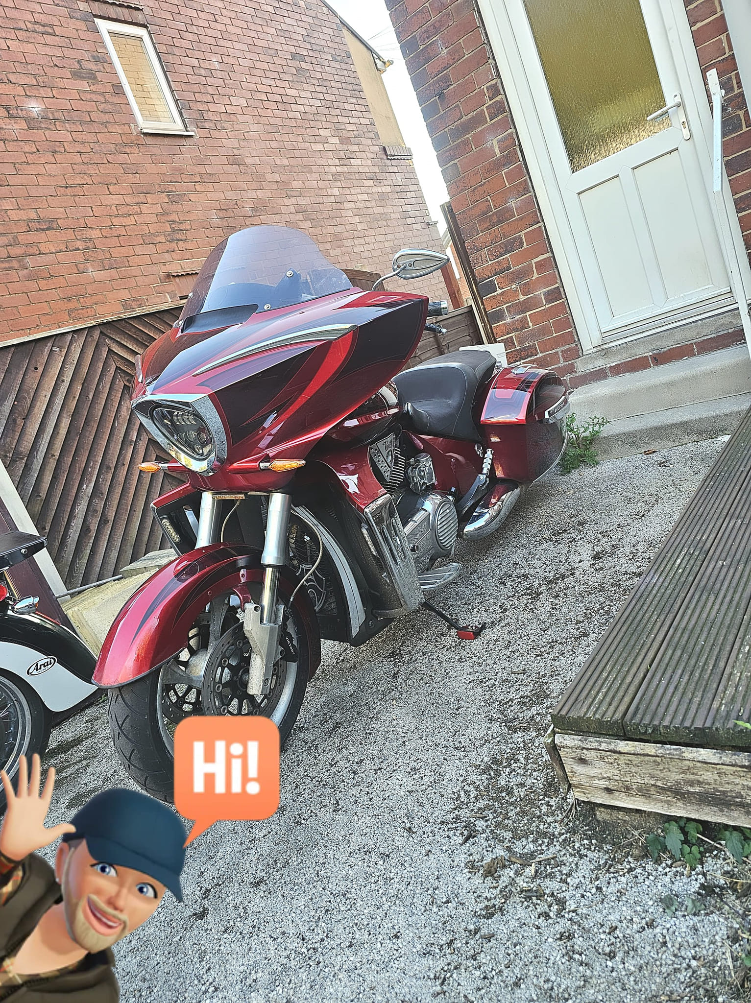 Best factory paint job on Victory Cross Country