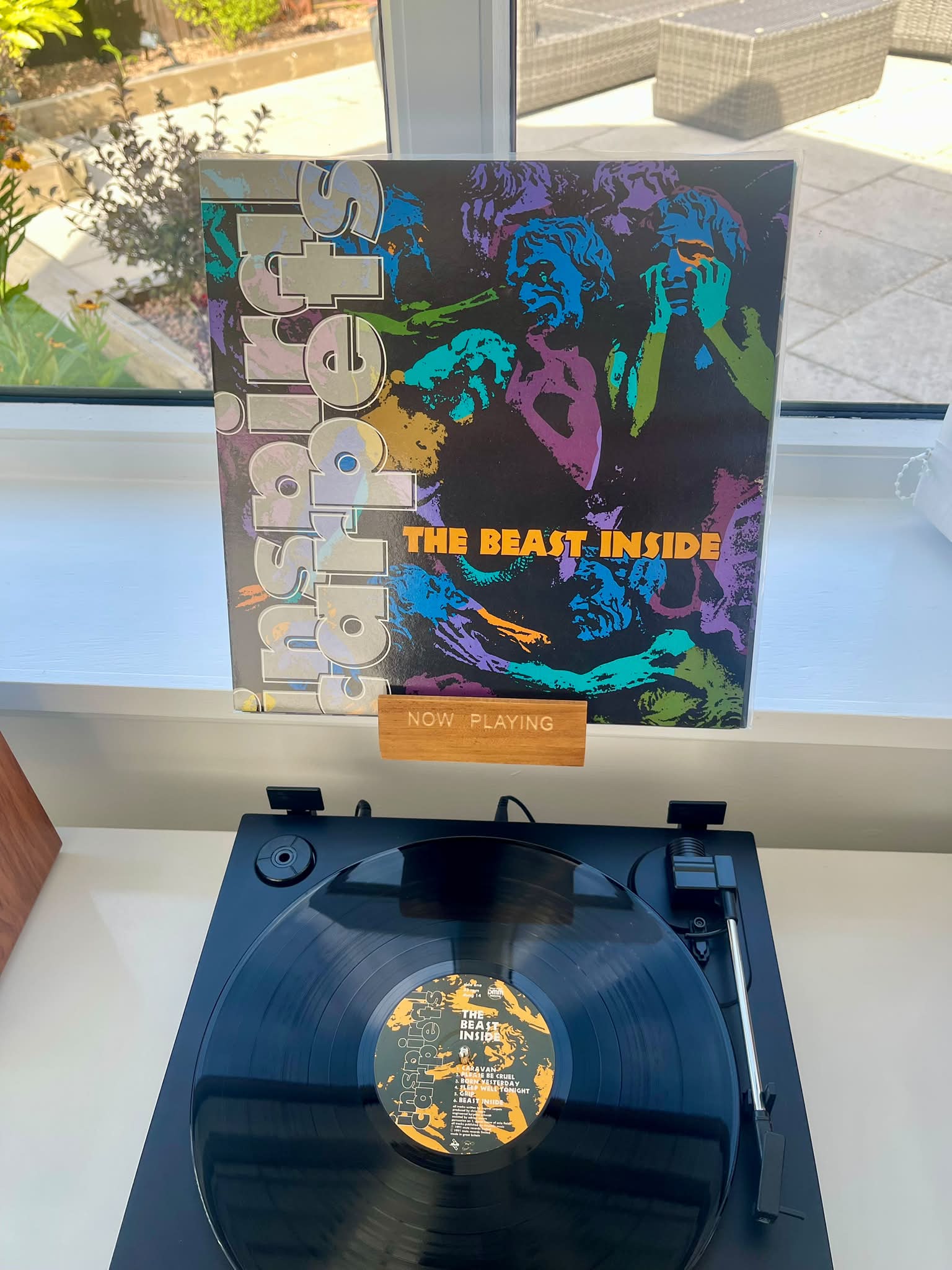 INSPIRAL CARPETS The Beast Inside. Original 1991 UK 10-track LP.