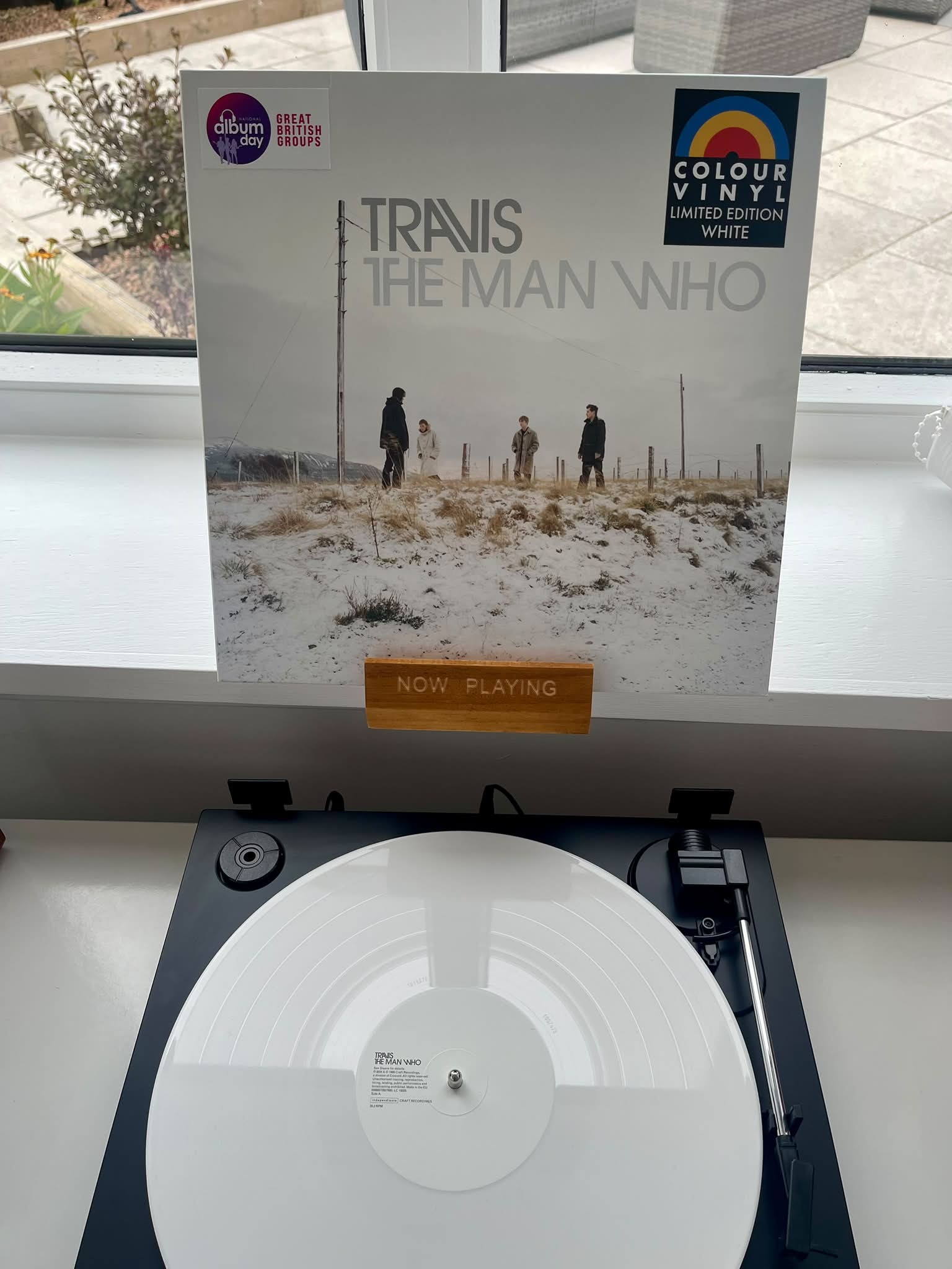 TRAVIS The Man Who. 2024 UK 10-track LP (25th Anniversary Edition)