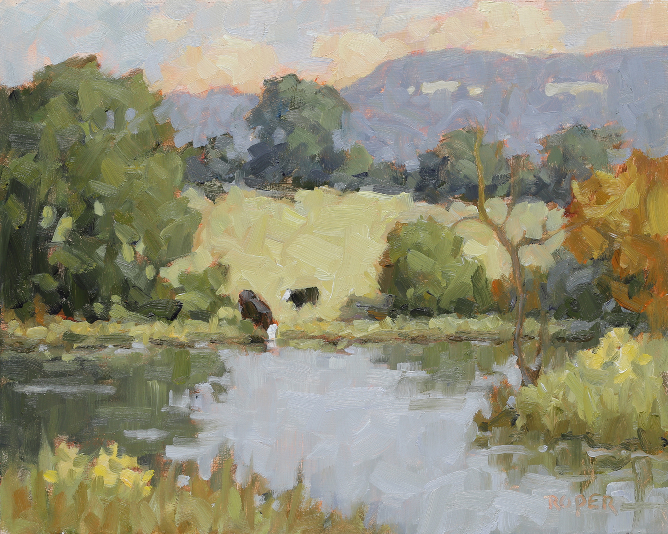 Stuart Roper - A little 8x10 studio version of a larger...