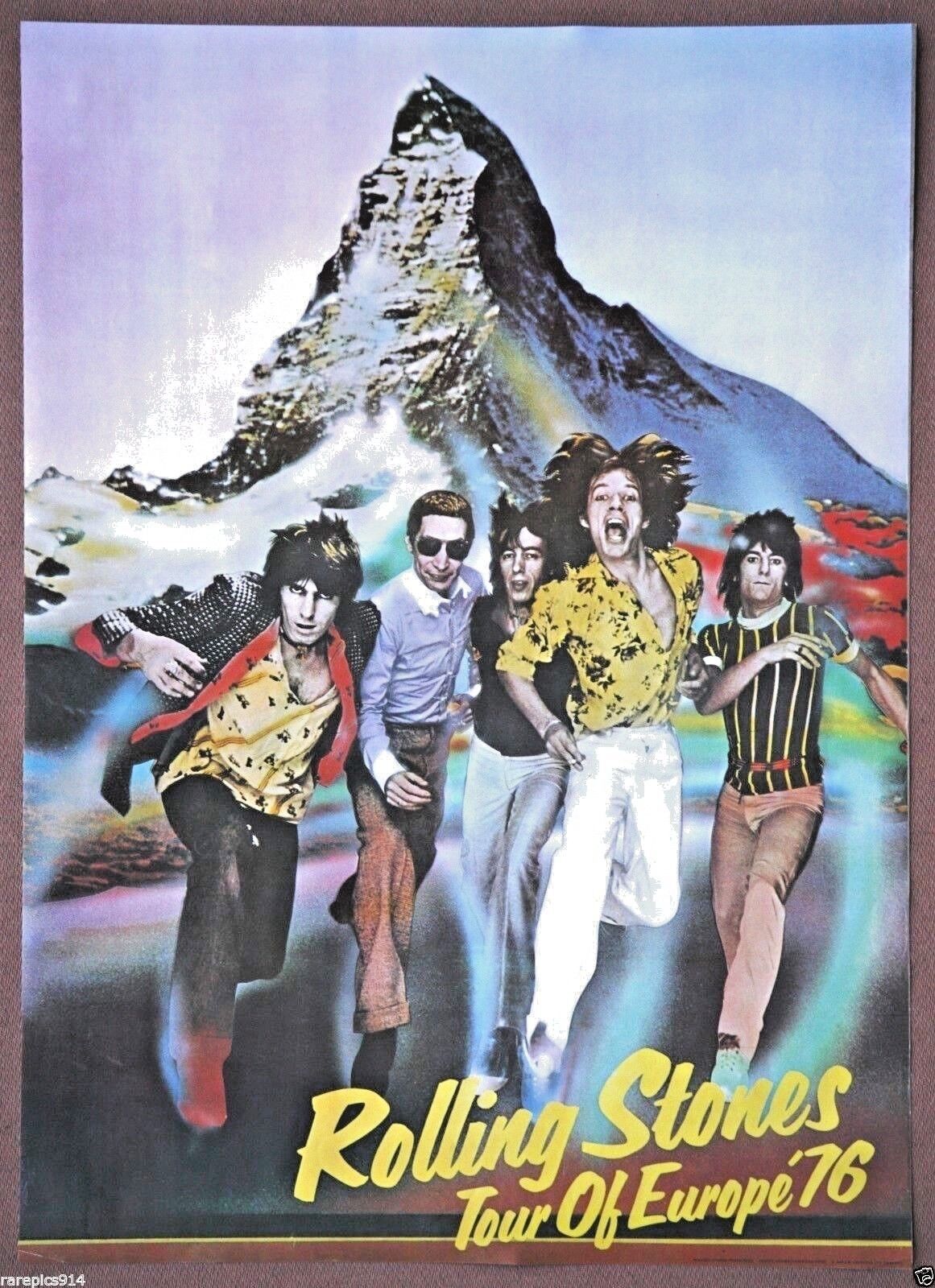 Classic Poster Of The Day! The Rolling Stones 1972 American Tour