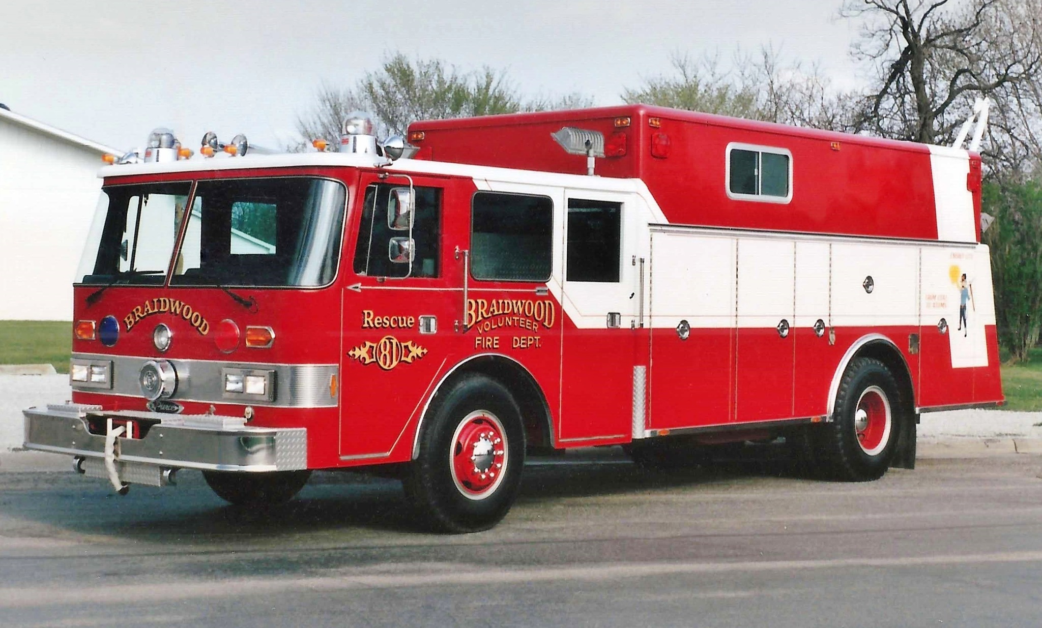 Fire Truck & Engine Lovers | A look at apparatus from Braidwood V.F.P.D ...