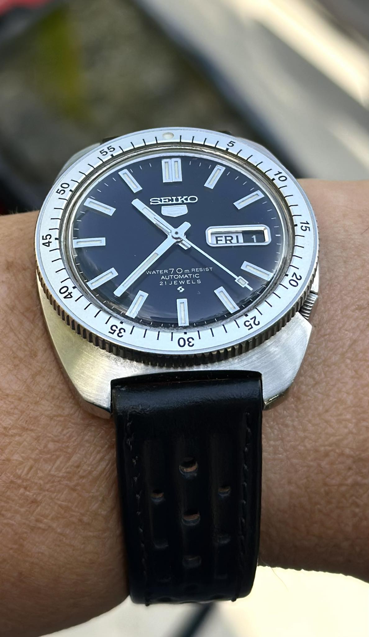 Seiko 6119-8460 Proof/Proof “Gene Kranz” from May 1970
