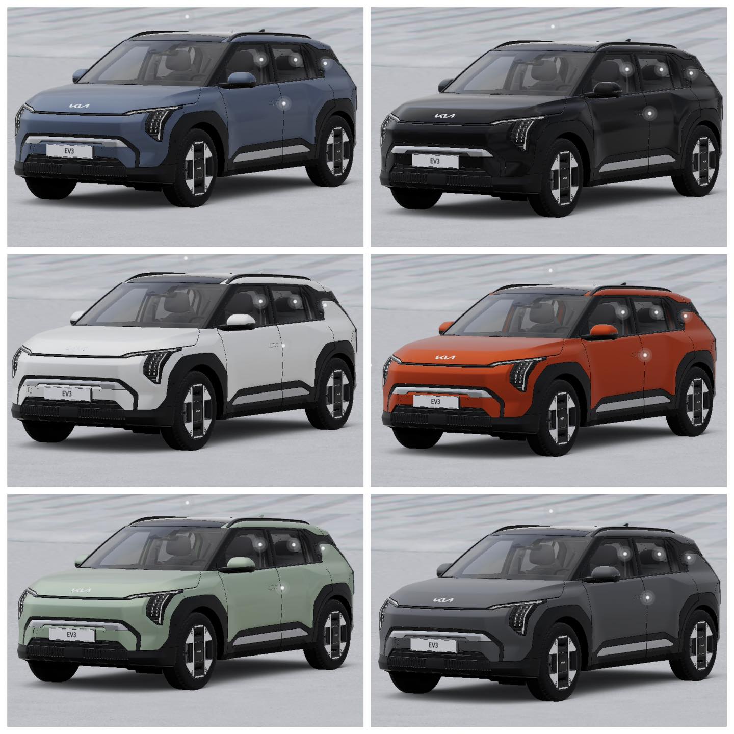 🎨 EV3 Colours 🎨 🎉The EV3 colours... - Vertu Kia Nottingham | Facebook