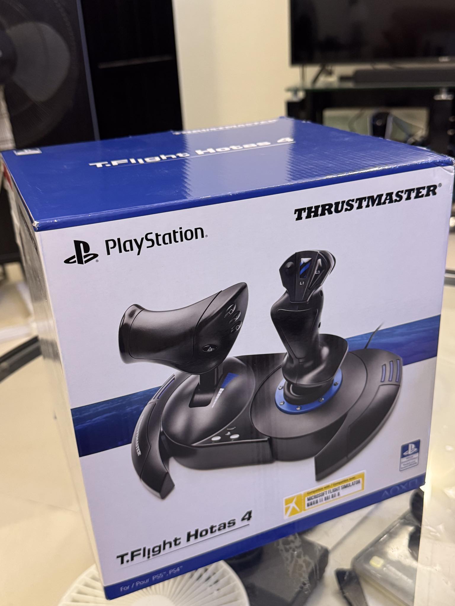 The Thrustmaster T.FLIGHT HOTAS 4 Ace Combat 7 Edition is now back 