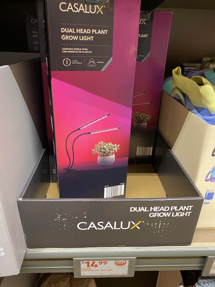 Do Aldi plant grow lights make a difference?