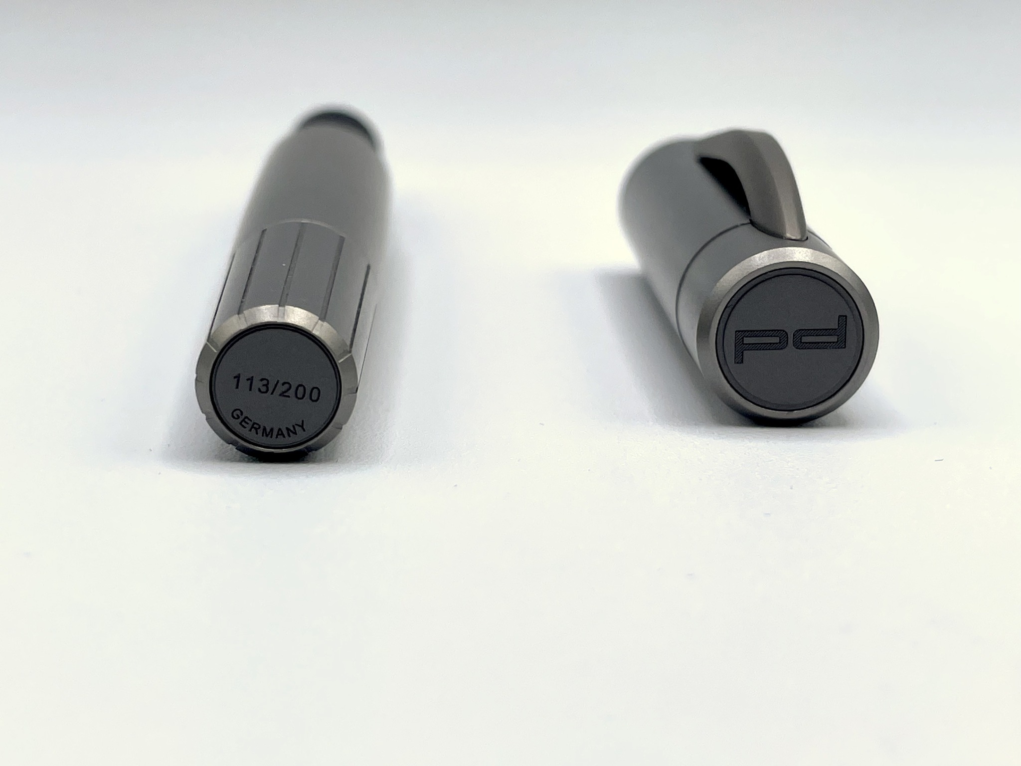 Porsche Design P'3105 pure titanium fountain pen by Pelikan