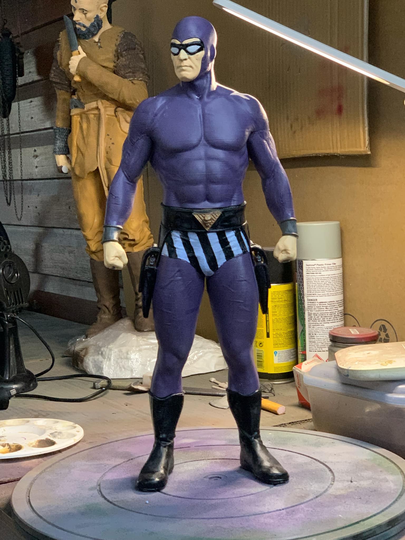 Billy Zane Kit Walker in classic Phantom suit (Custom made 1/6