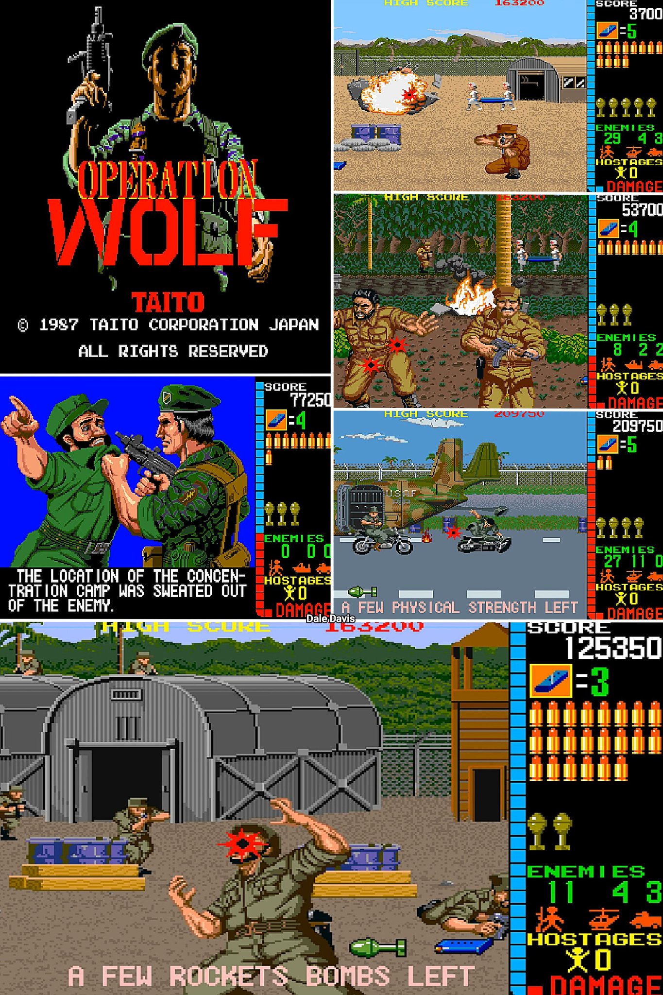 Operation Wolf is a #lightgun #shooter #arcade game developed by
