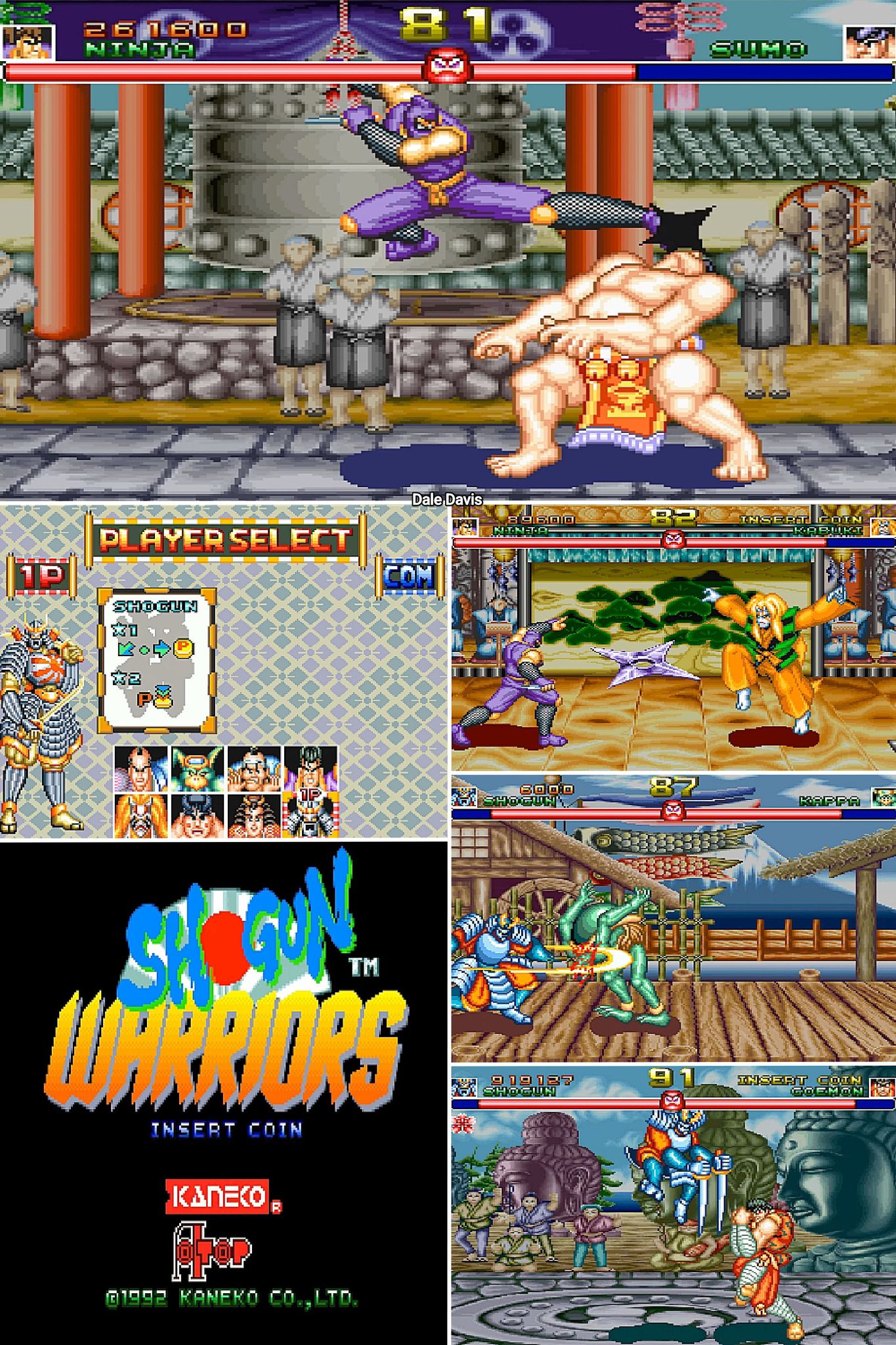 Blood Warrior by Kaneko #arcade #1994 #kaneko