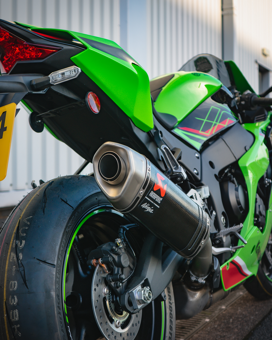 This pre-registered Kawasaki Ninja ZX-10R Performance model in