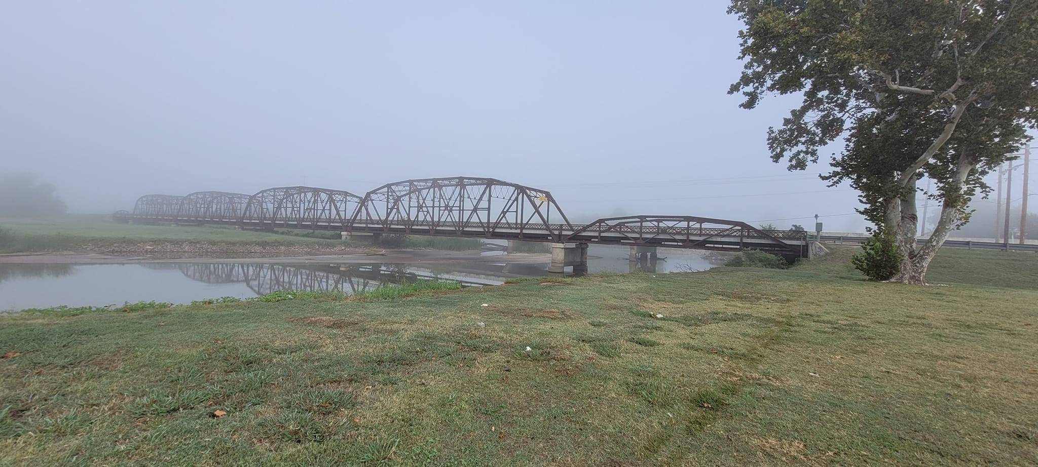 Route 66 bridge near Lake Overholser in Oklahoma