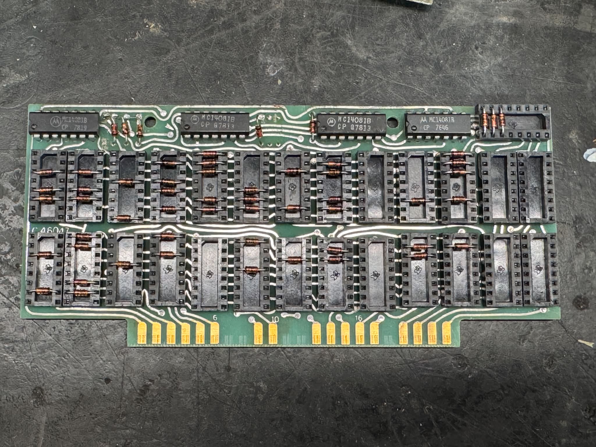 Robotron printed circuit assembly