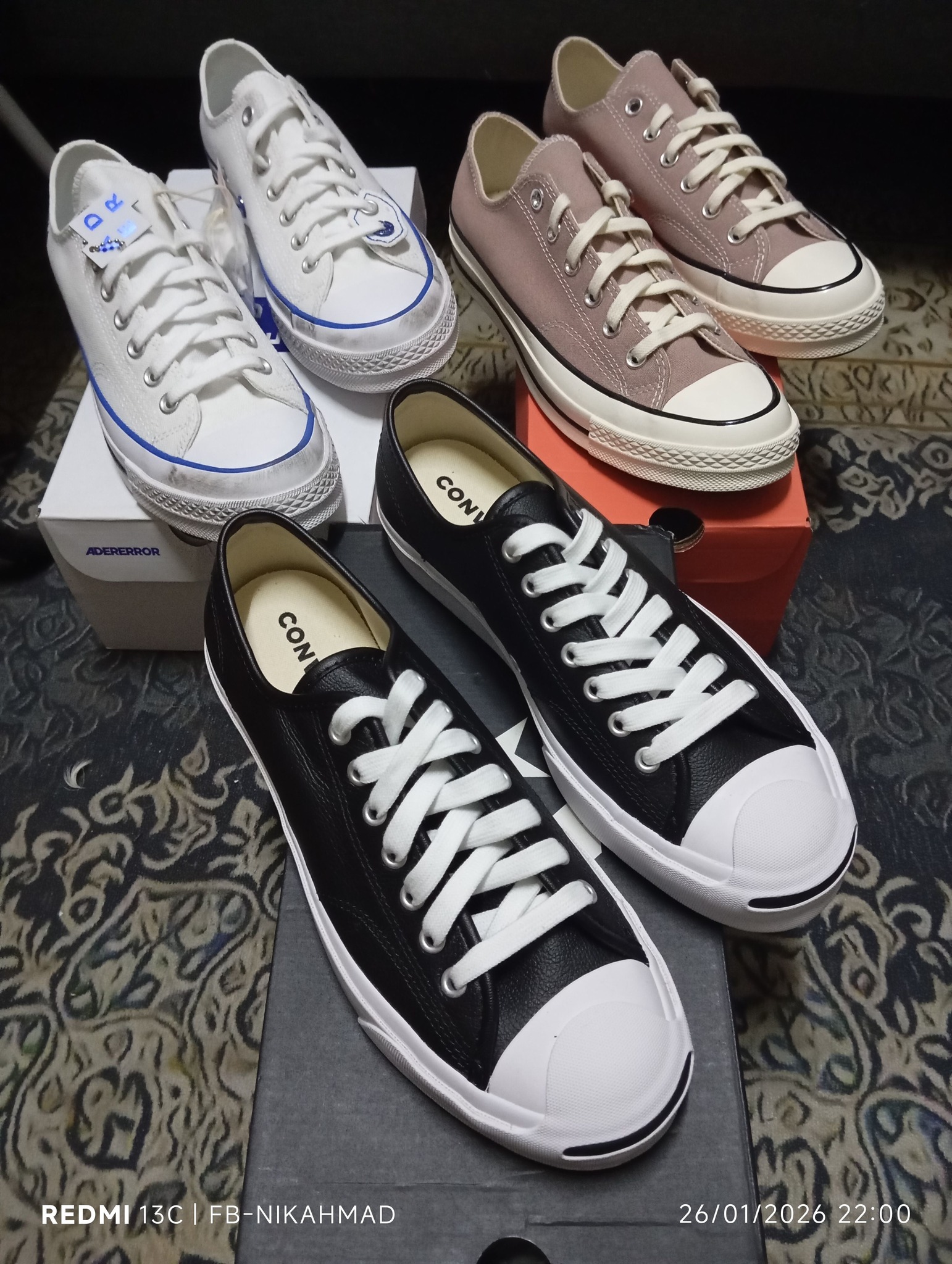 Converse Original Brand new JP OX uk7 Chuck 70 low Uk8 Ader Error 