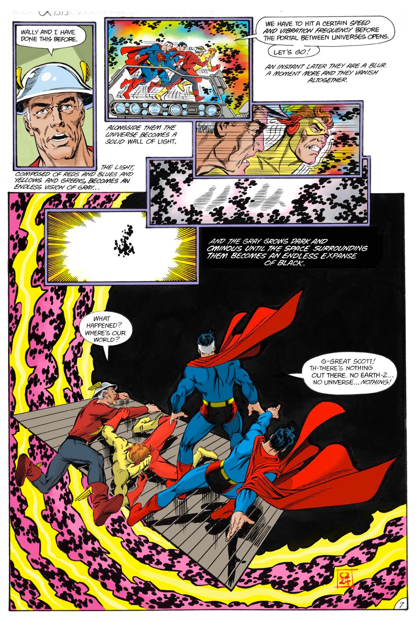 Does anyone remember a story addressing Crisis memory gap?