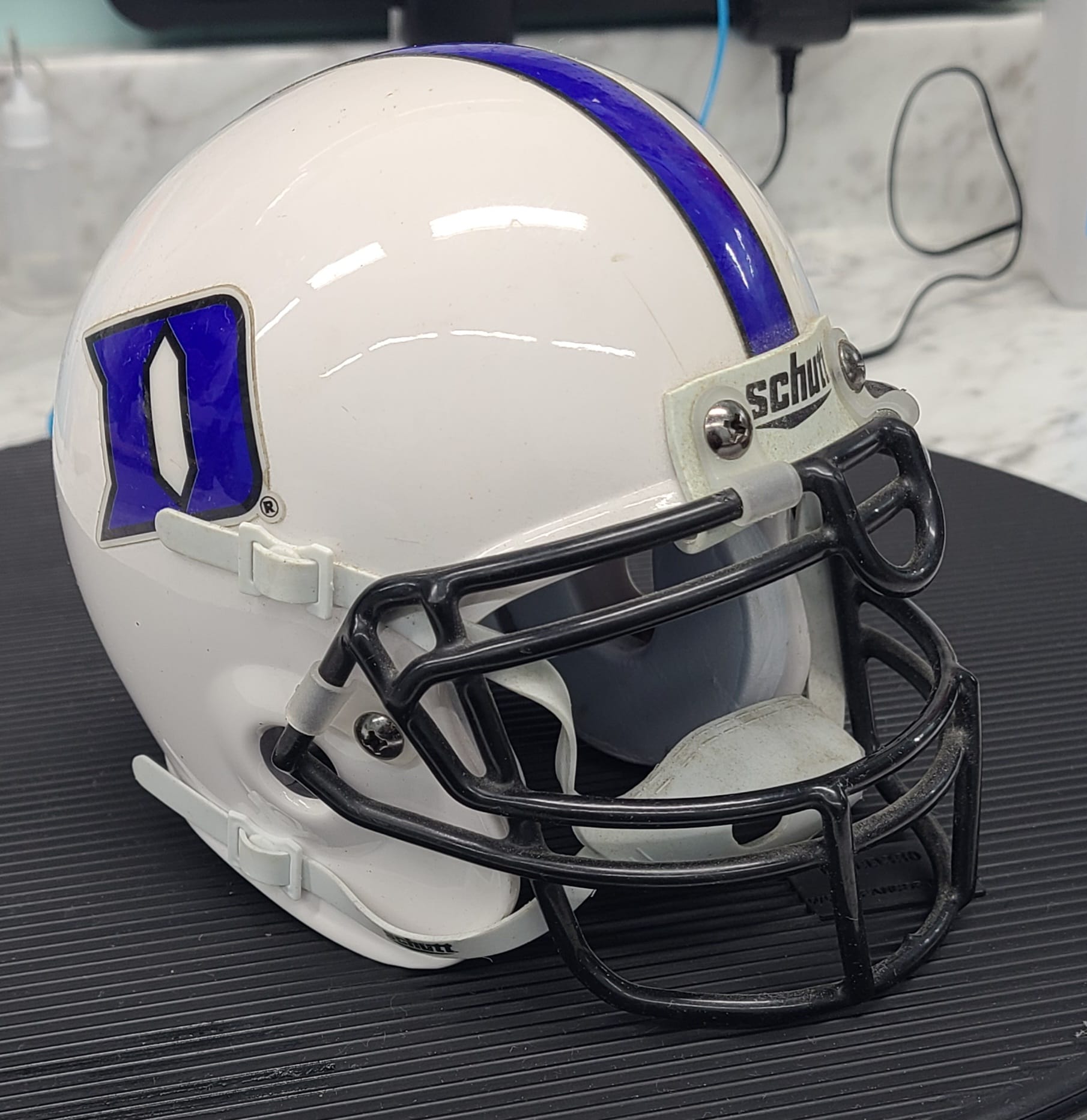 duke football helmet small camo James Madison Dukes Riddell Speed Mini field designs Cowboys Dak Prescott Signed Flash