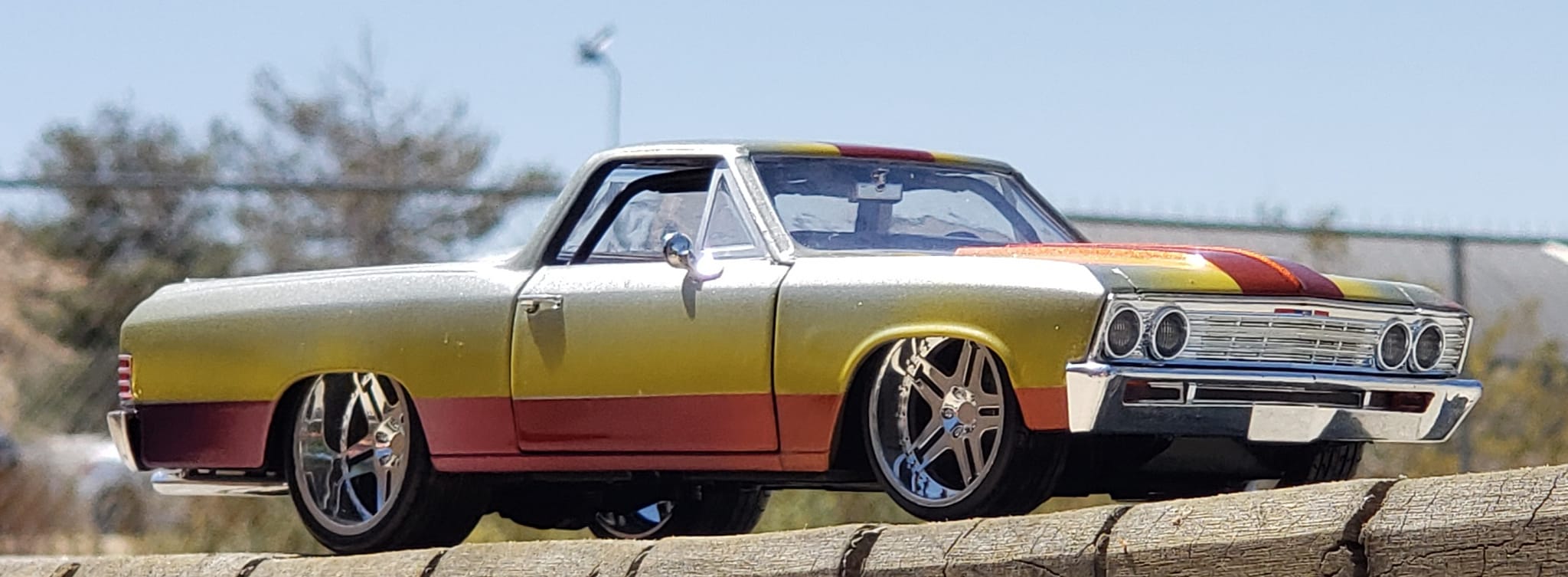 Custom 1/24 '78 El Camino Lowrider model