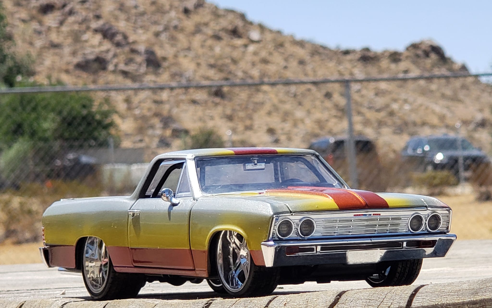 Custom 1/24 '78 El Camino Lowrider model