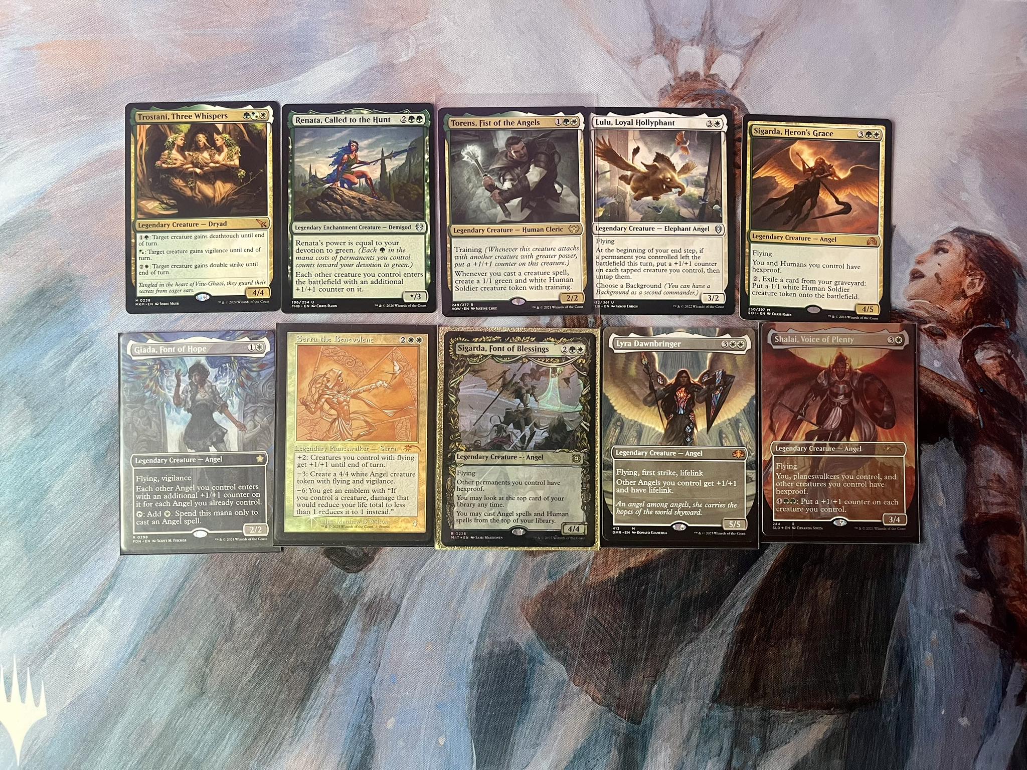 mtg sigarda commander deck Magic the Gathering A single individual card from the Magic Sigarda, Font of Blessings EDH