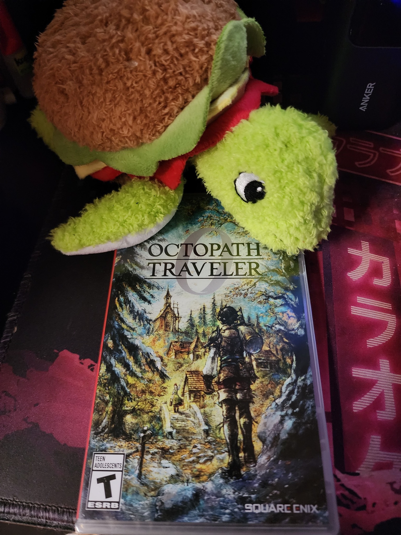 Wife got me a few things for Valentines. Samson the burger Turtle ...