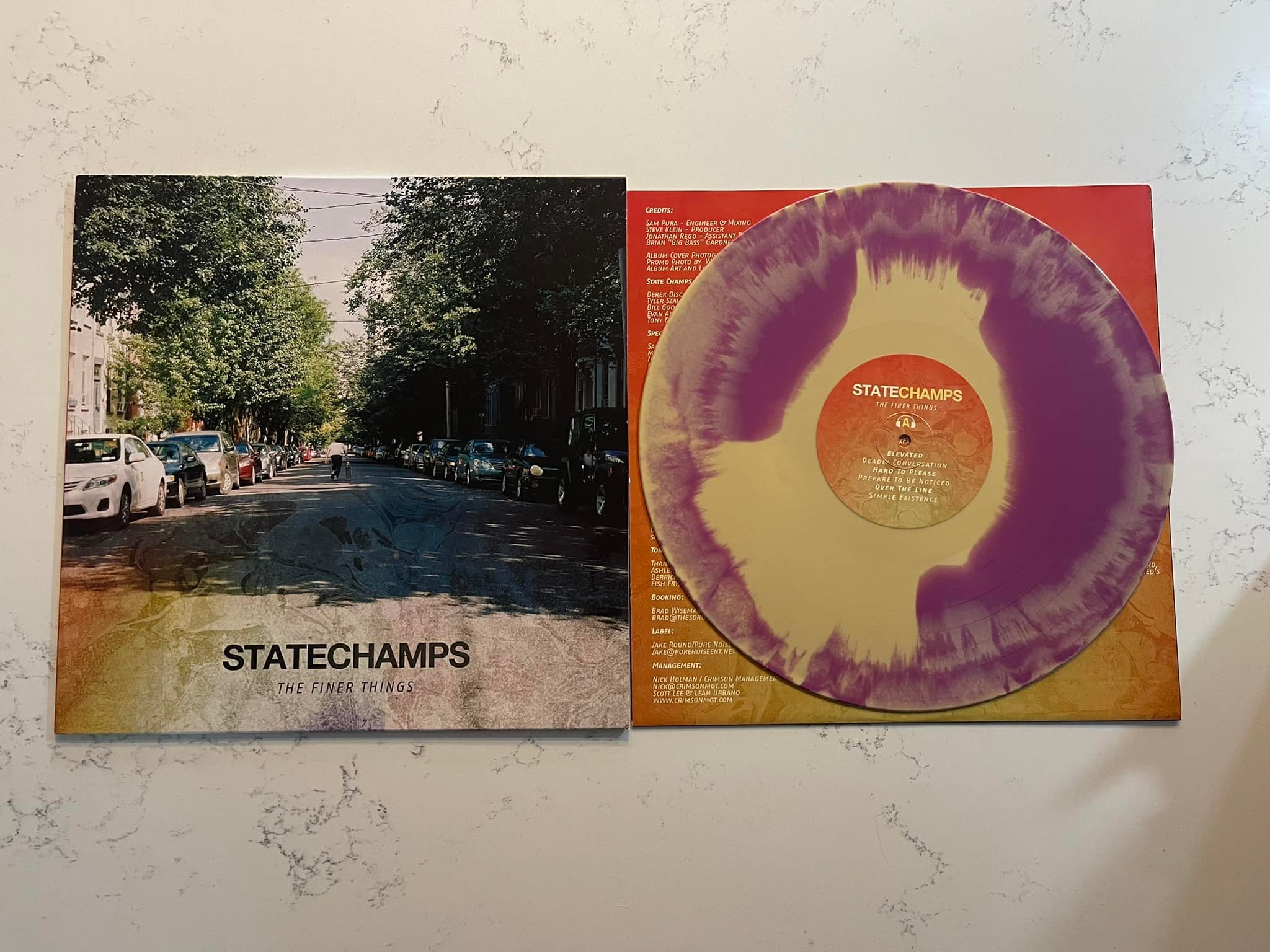 State Champs finer things album cover picture