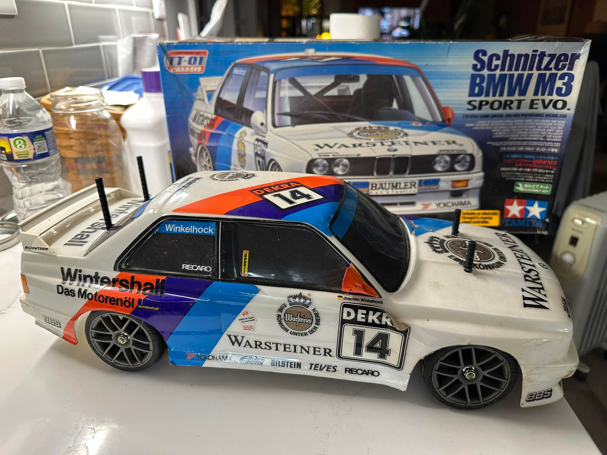 Tamiya BMW M3 E30 Warsteiner RC for sale