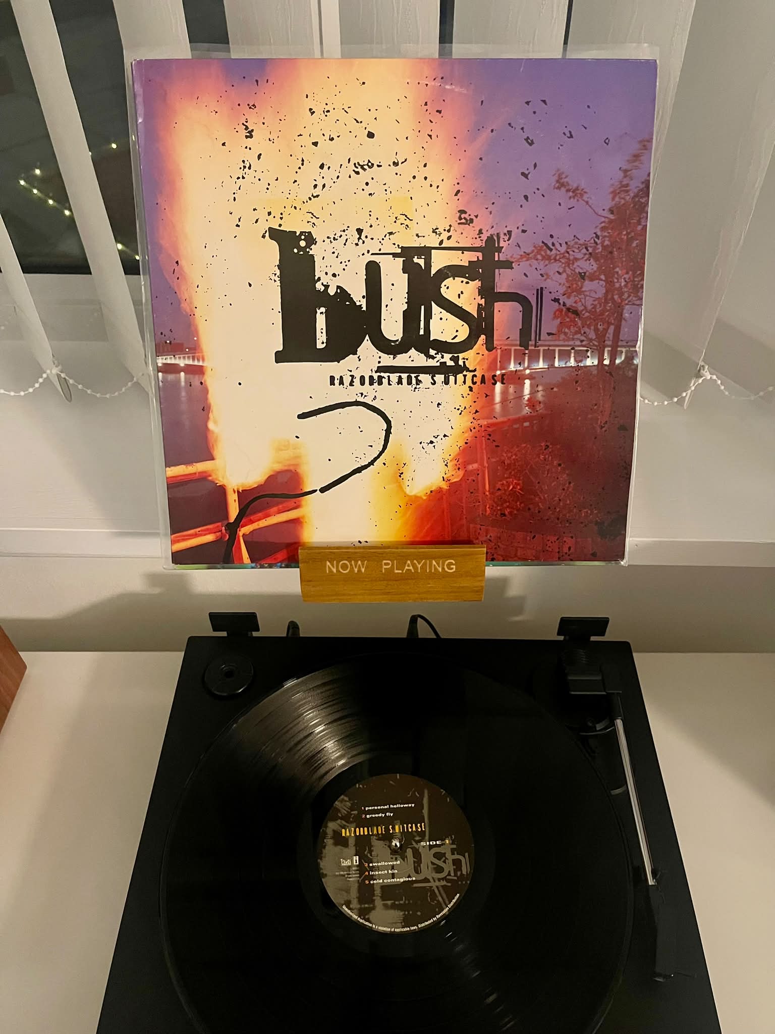 BUSH Razorblade Suitcase. 1996 US First Press 10-track LP.