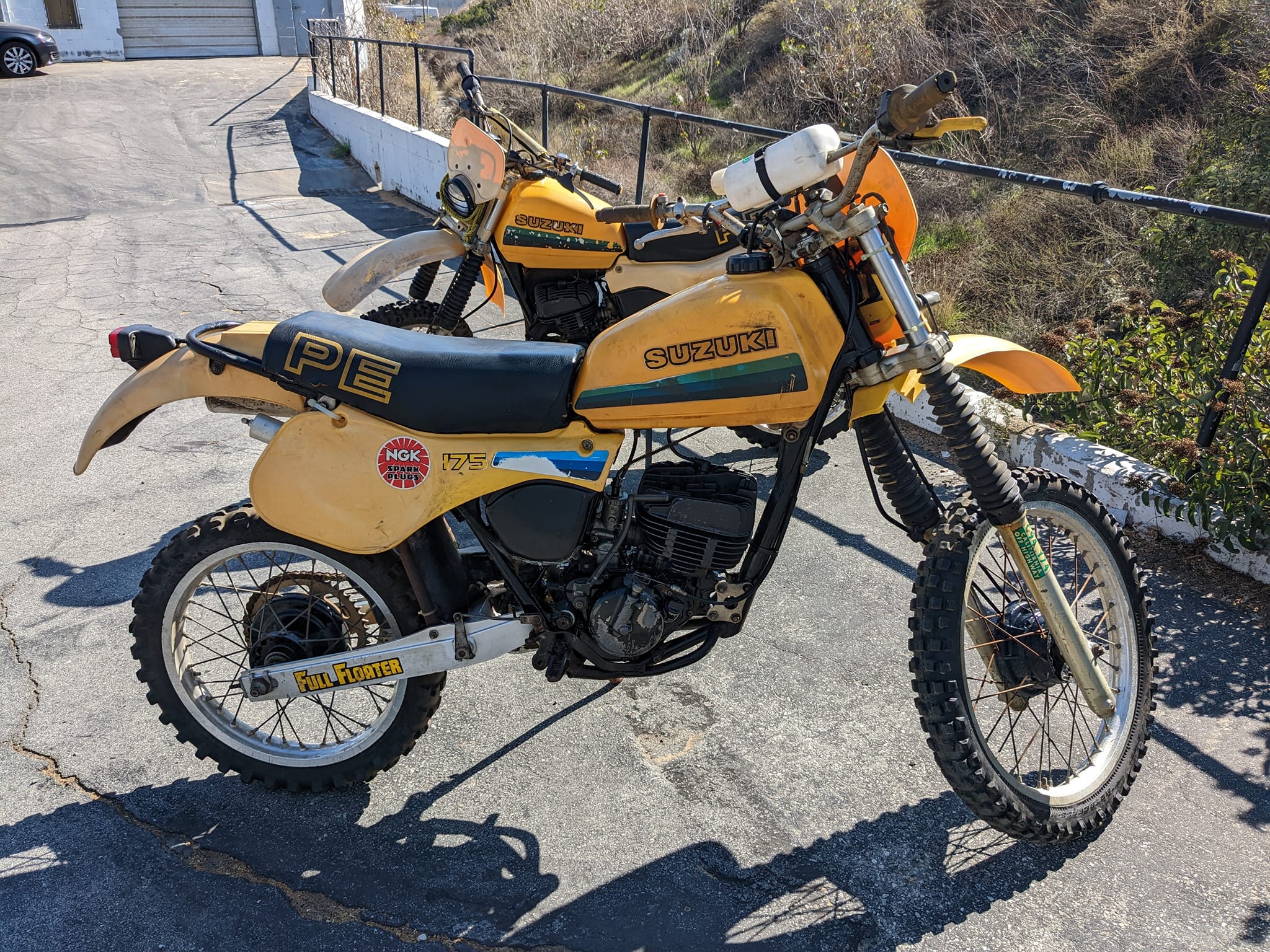 PE175 - '82-'84 Full Floater vs '80-'81 twin shock? | Suzuki PE Motorcycles Forum