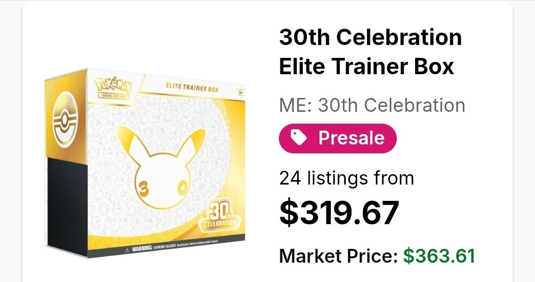 pokemon go elite trainer box card prices TCG: Pokemon : Toys & Games including 9 booster packs Pokemon GO Card Prices 2026: