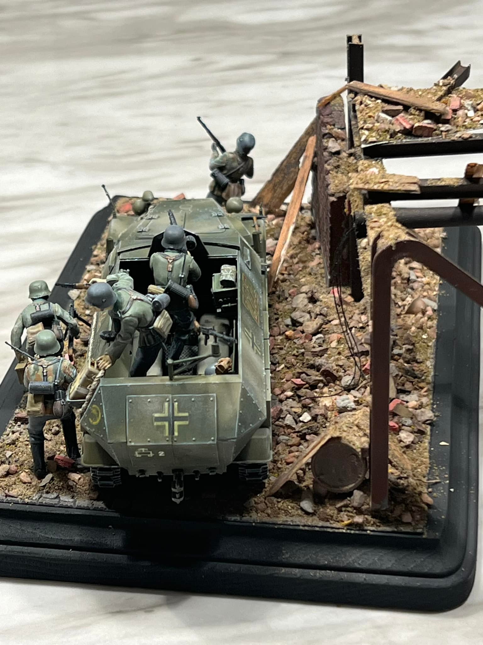 Maquette Blindé Allemand TAMIYA 1/35 Maquette Sd.Kfz. 251/1 Ausf.D – Réf 35195 – NEUF – Blindé Allemand