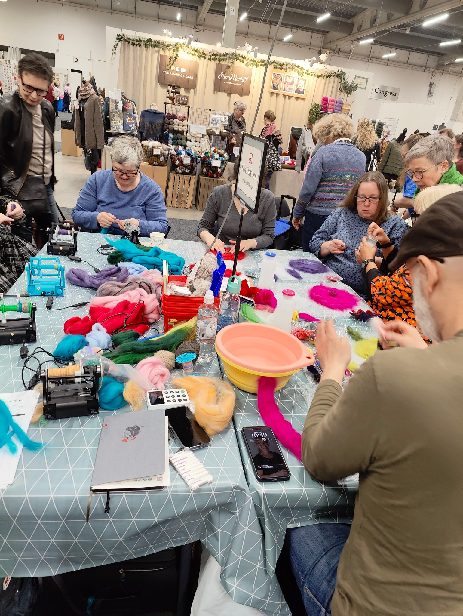 Textile Wool Expo in Sweden for Knitting Enthusiasts