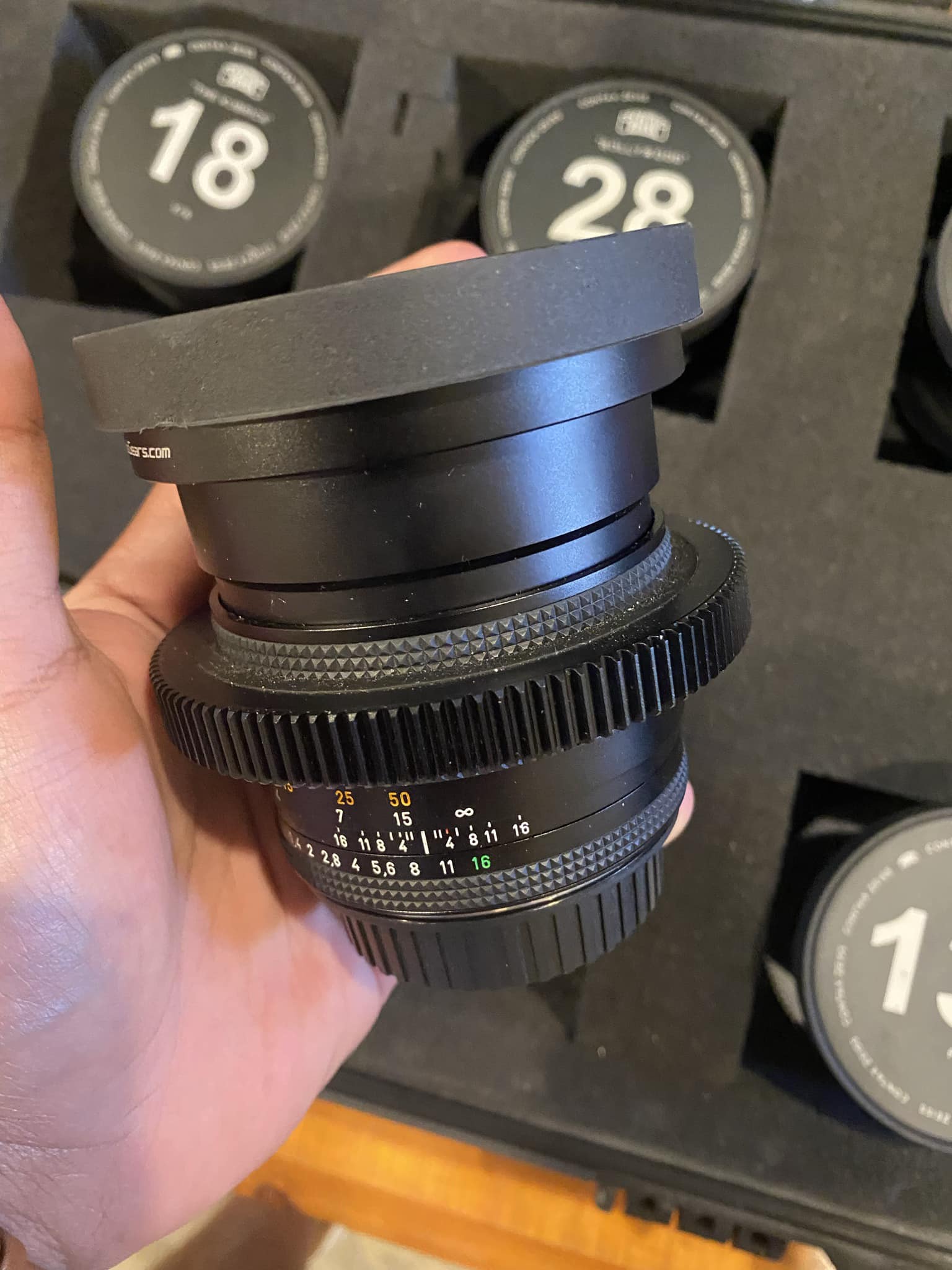 My Carl Zeiss lenses for Kyocera Contax G-series cameras 