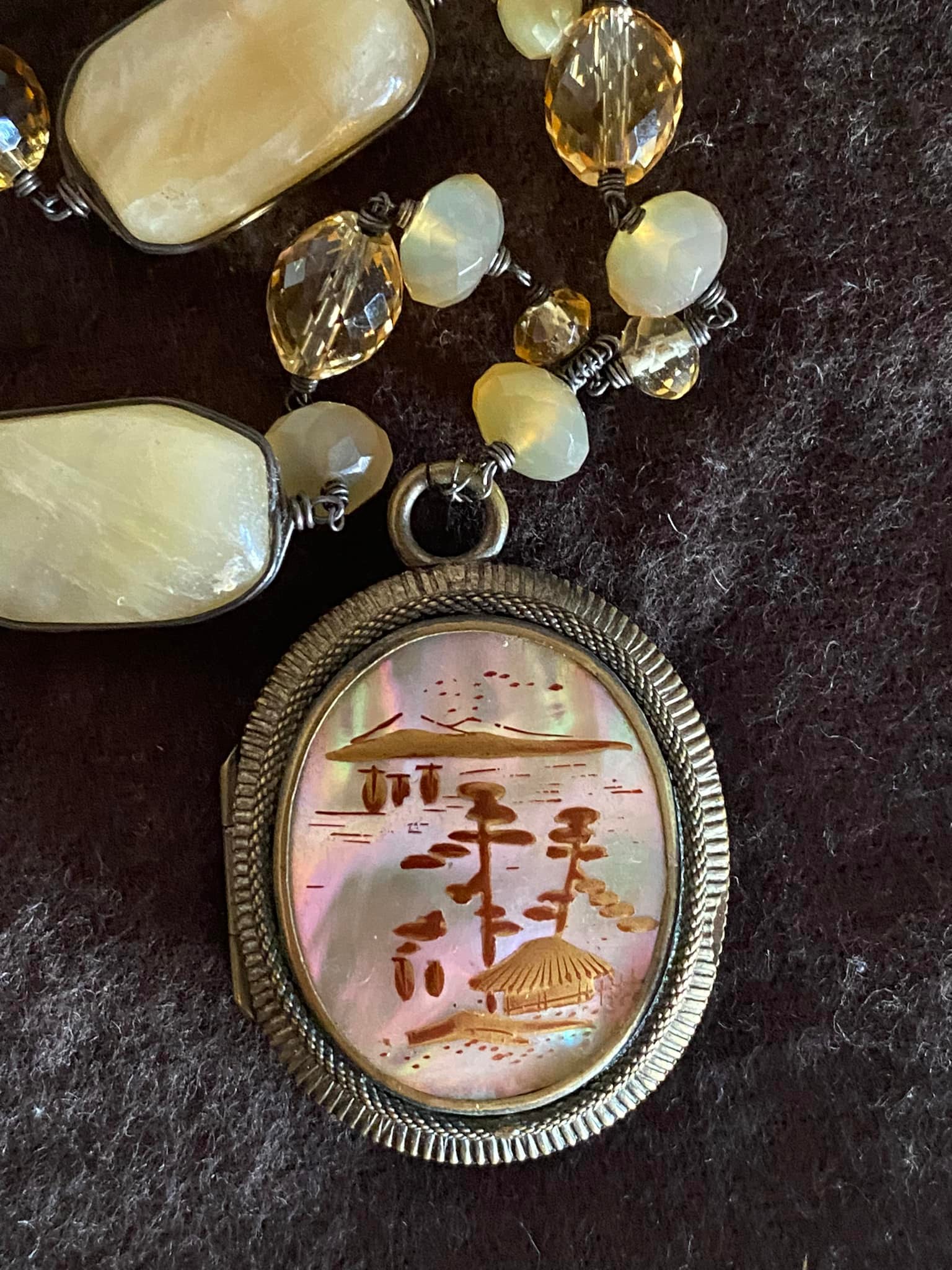 What is the meaning of Japanese or Chinese markings on jewelry?