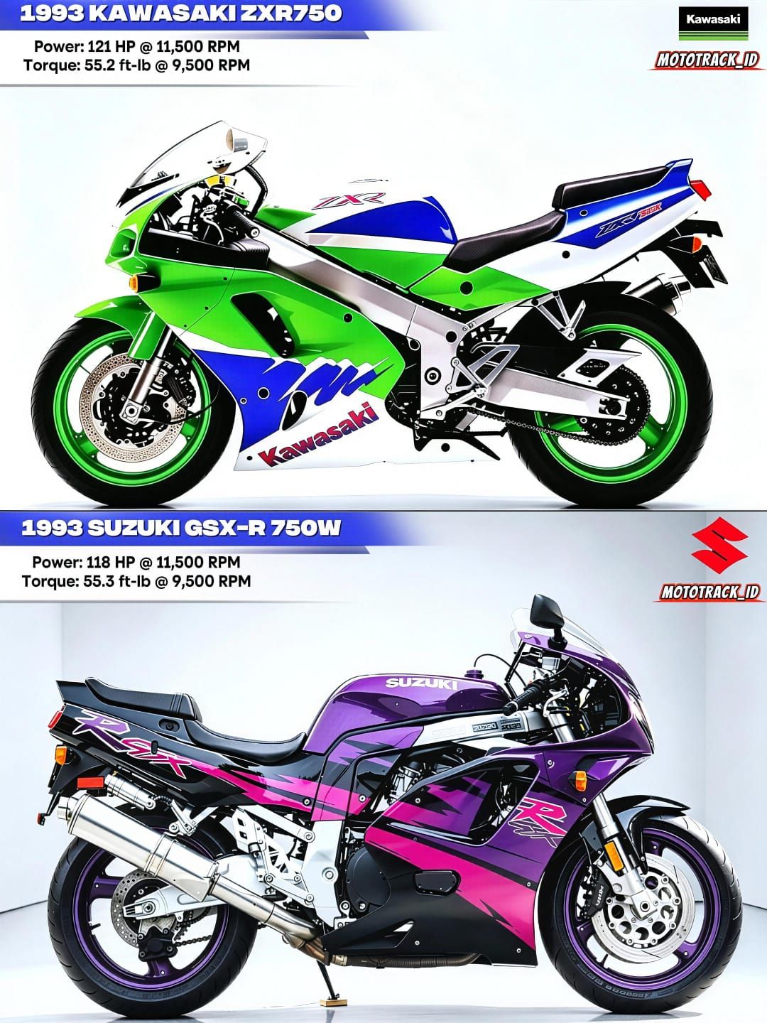 Scott Russell Muzzy Kawasaki zx7r WSBK 1993 world champion