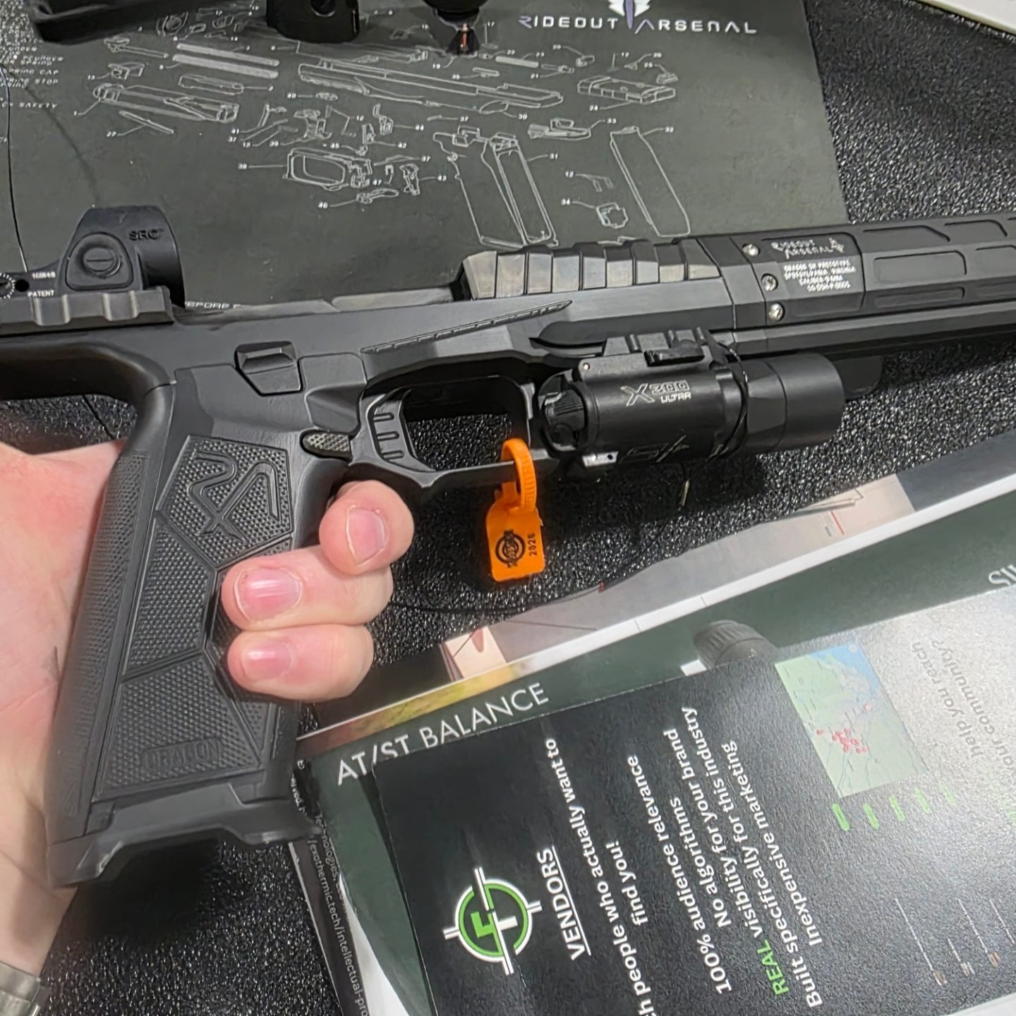 The Jackal .22LR Semiautomatic Pistol is one of the new releases
