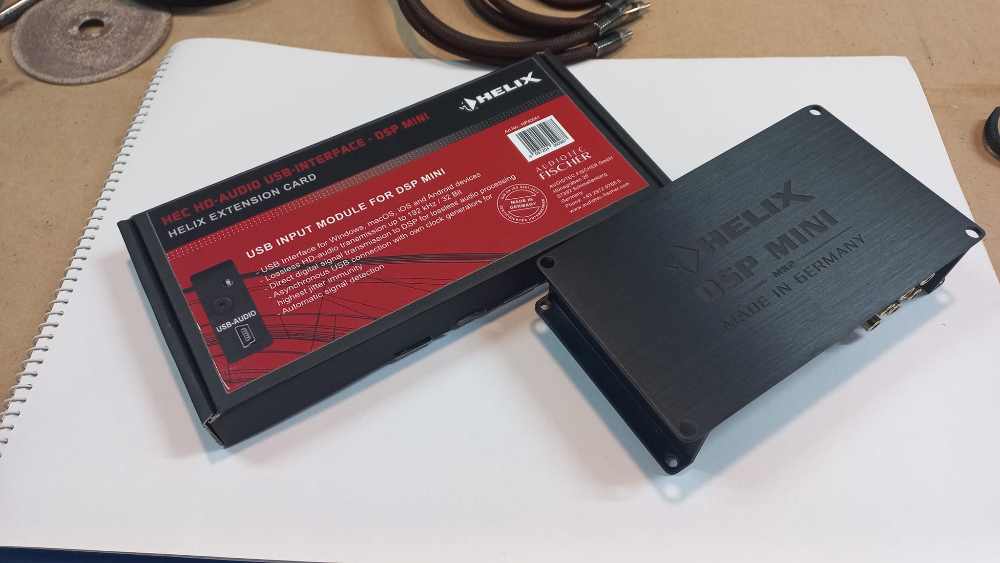 Upgrading Helix DSP mini with HEC USB extension card