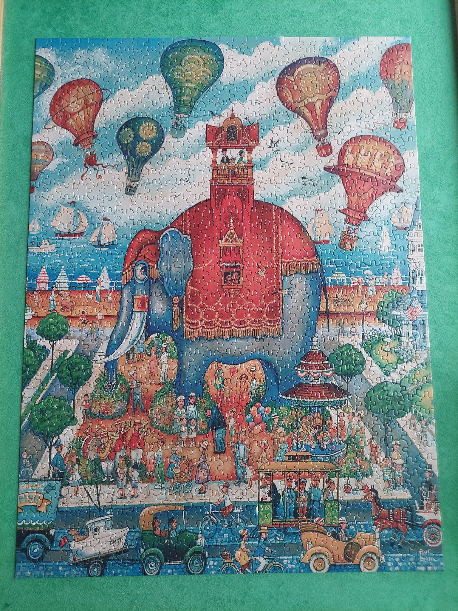 1000 pieces The Clockmaker - Art by Bill Bell SunsOut