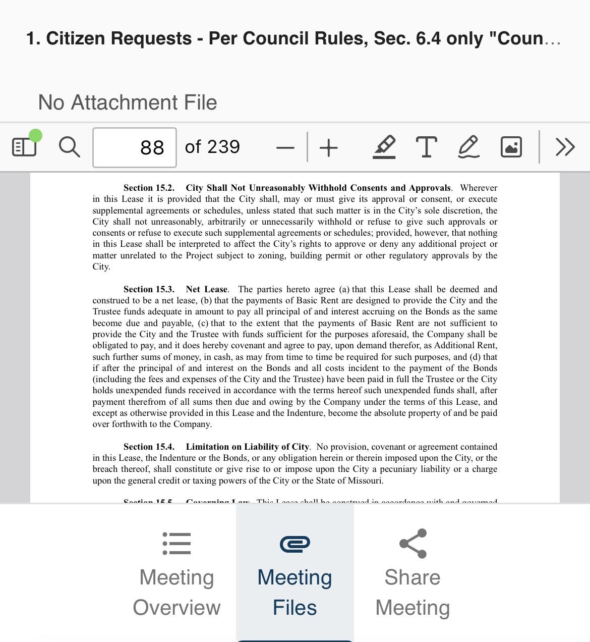 Stop the AI Data Center in Independence | I’m reading the 239 page ...