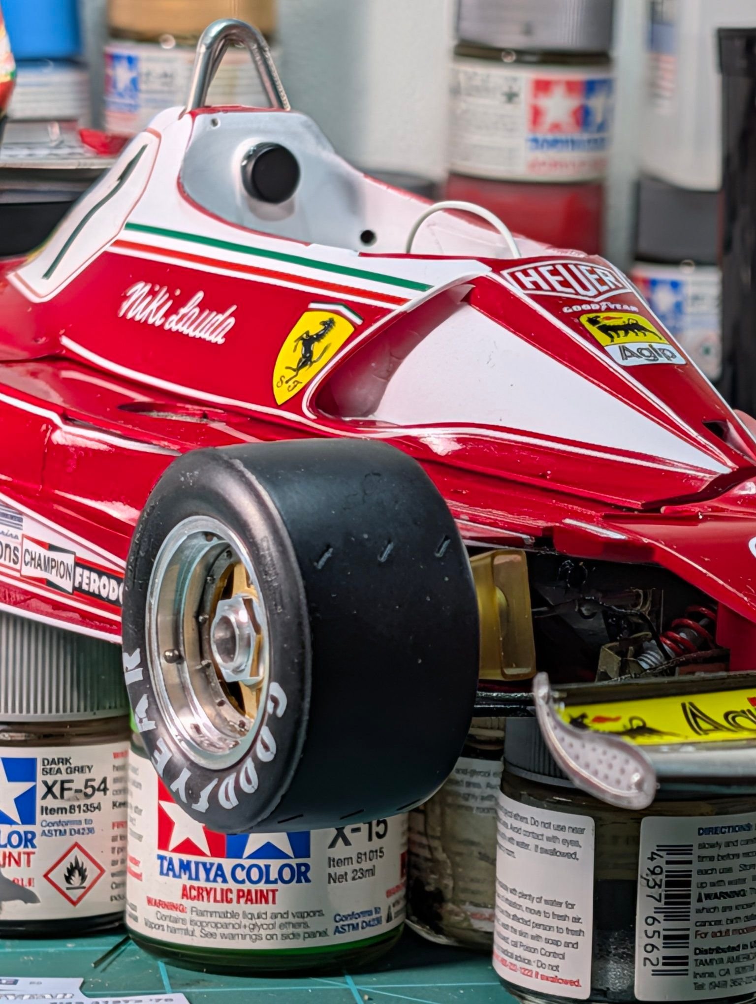 My recently completed Model Factory Hiro - Ferrari 312F1-67