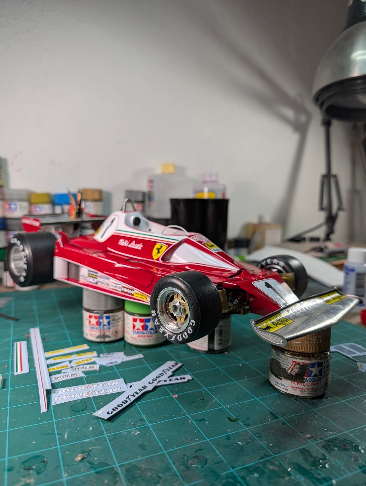 My recently completed Model Factory Hiro - Ferrari 312F1-67