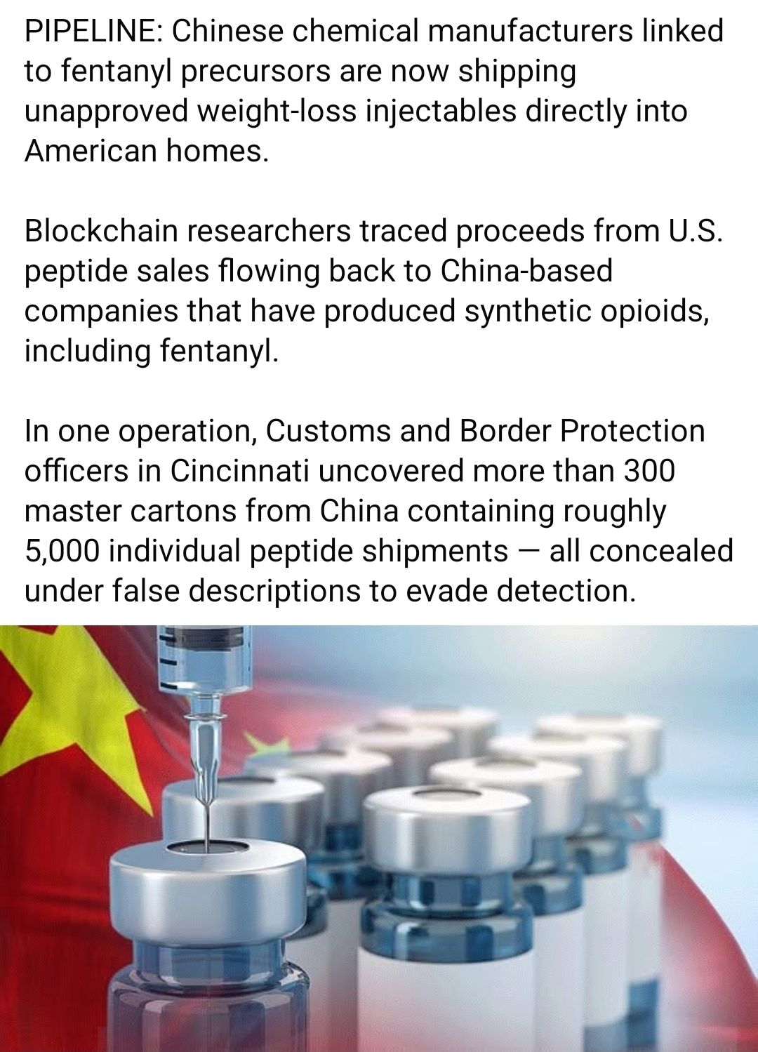 australia customs peptide seizure fine or letter 2024 cjc ipamorelin Warning: Injecting peptides bought online can seriously harm your health. Unauthorized injectable drugs, often promoted for “anti-aging,” “weight loss” “bodybuilding” “wellness,” are illega Program:Monthly Free From_Vegan-Friendly what is the best