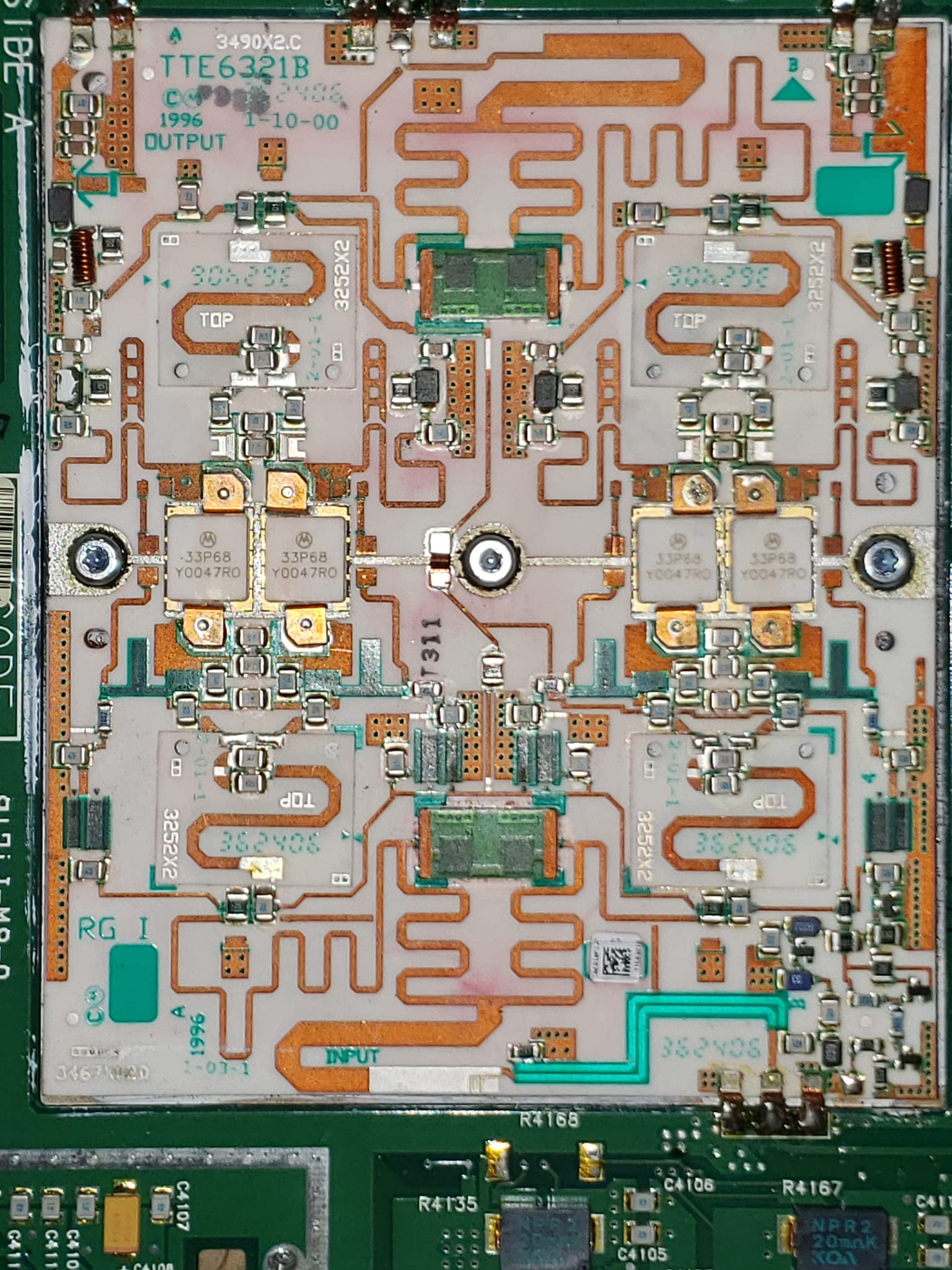 Vintage Motorola semiconductor packaging
