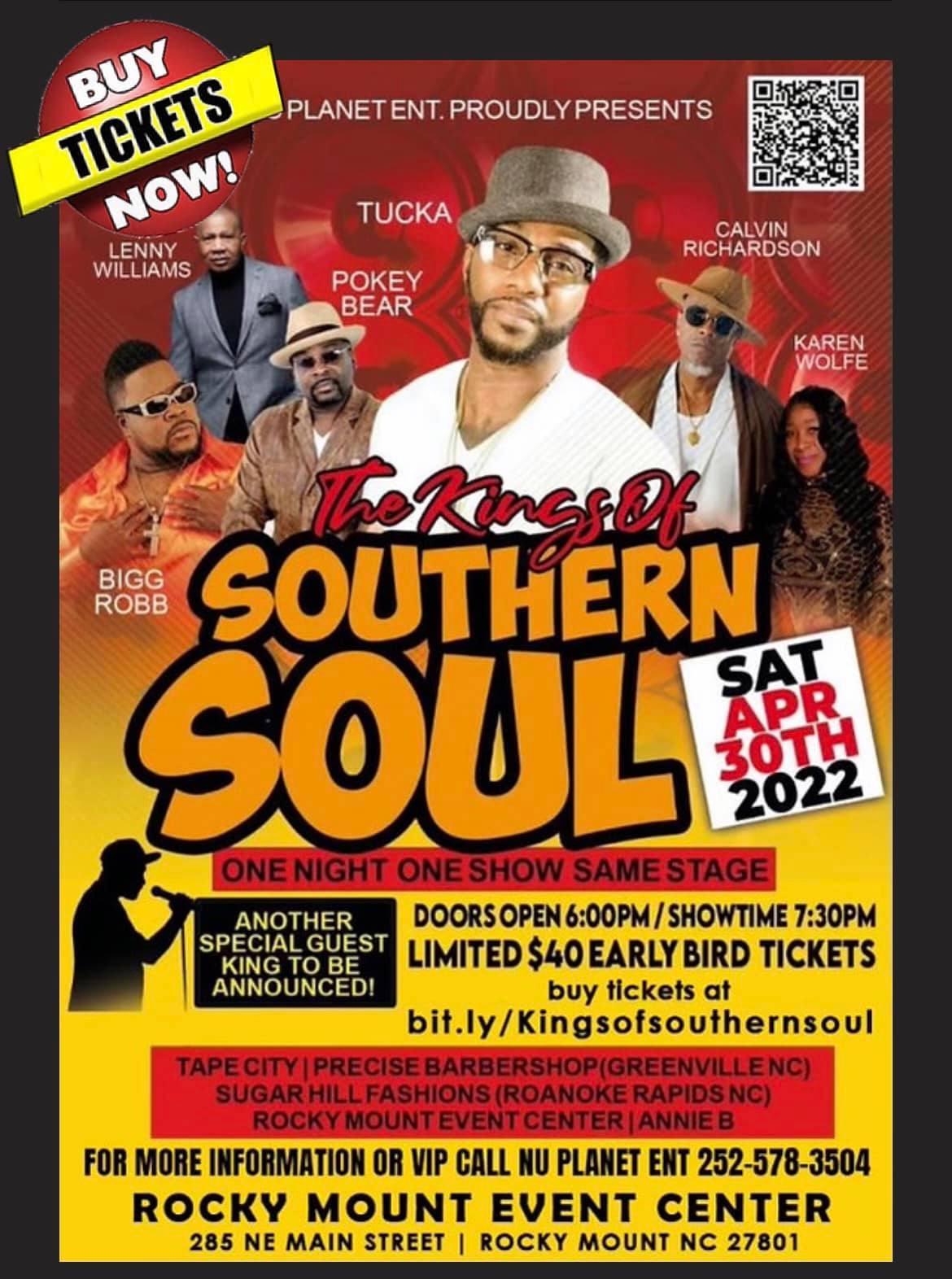 Calling all soul lovers 🎶🔥🎤 Eric Roberson takes the stage Sat
