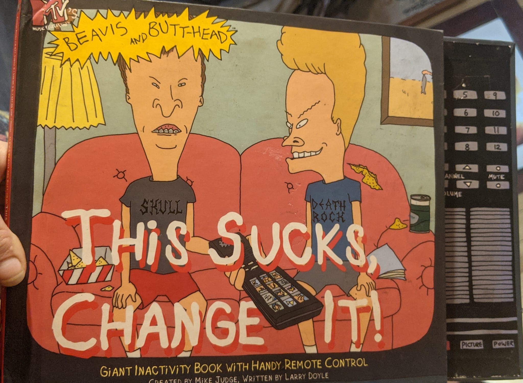 Rare Beavis and Butt-Head Poster from 1993 with Kerosene and M80