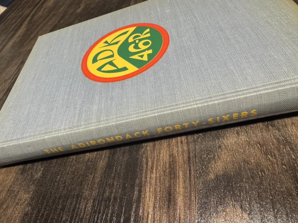 貴重レア！40's〜50's　ラシュモア山国立記念公園bookend USA書斎 Rare 1958 Adirondack Forty-Sixer book found