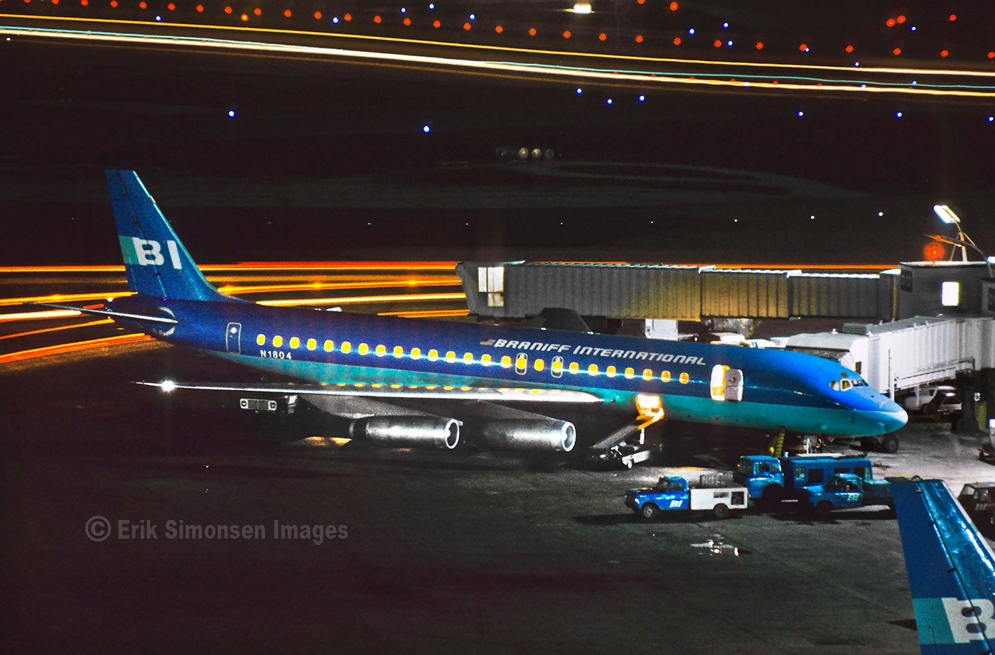 Pan Am DC-8-62 Jet Clipper Golden Light in Miami