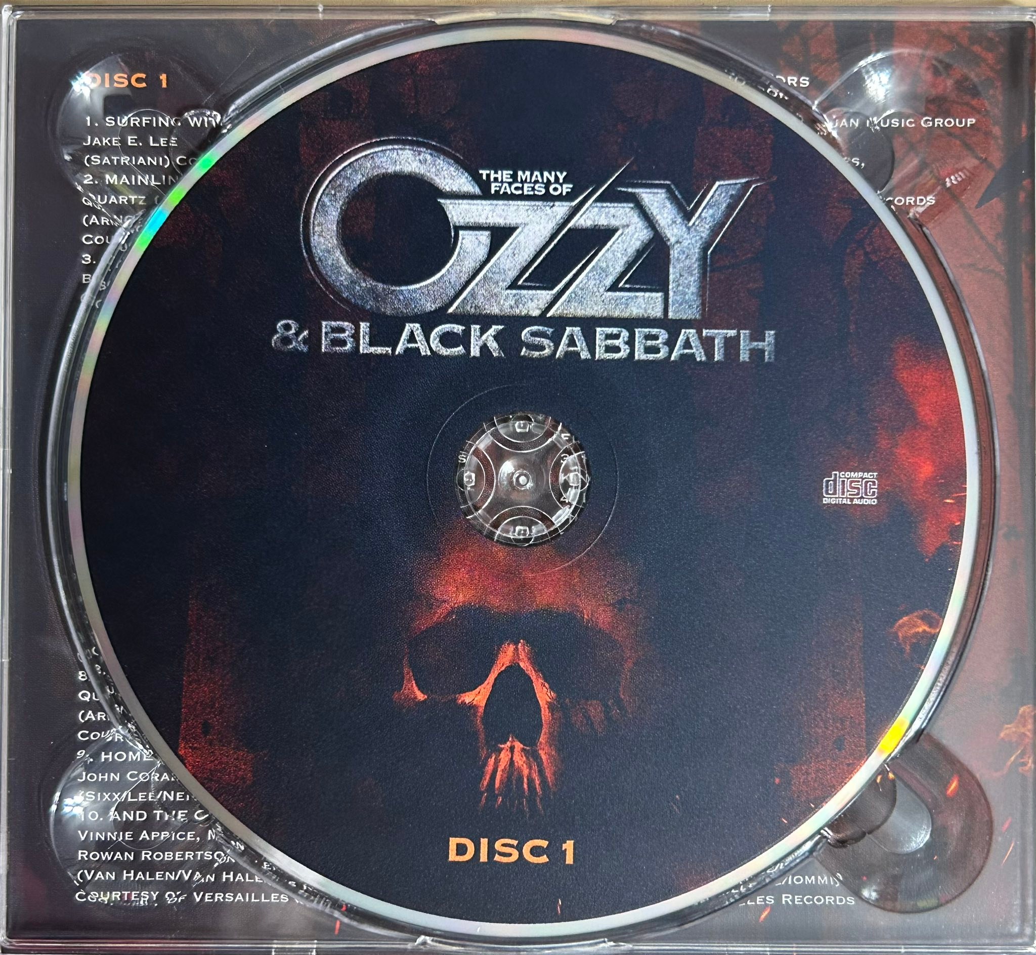 New Ozzy and Sabbath 3-cd disc set