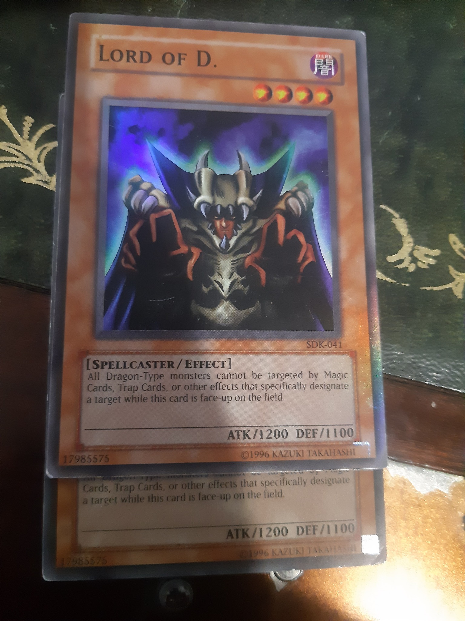 lord of d yugioh card value Yu-Gi-Oh! - D. (YuGiOh TCG Card) 2002 Yu-Gi-Oh! Starter Deck Kaiba - [Base] Mint / near mint condition trading card Lord of D. 1st Ed.
