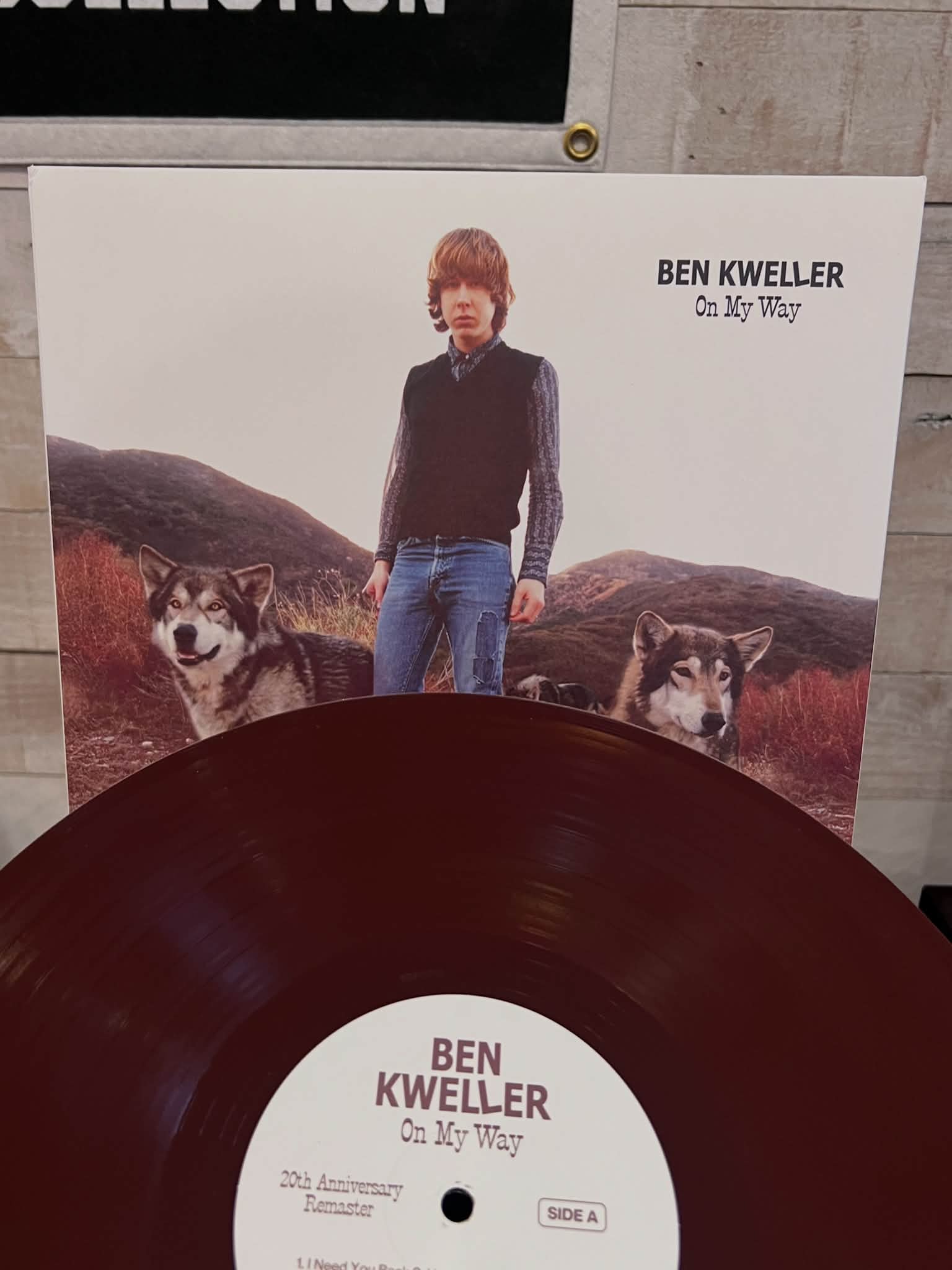 Ben Kweller On My Way first vinyl release