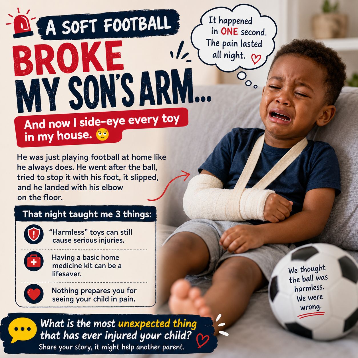 What to do if child comes home with unexplained injury?